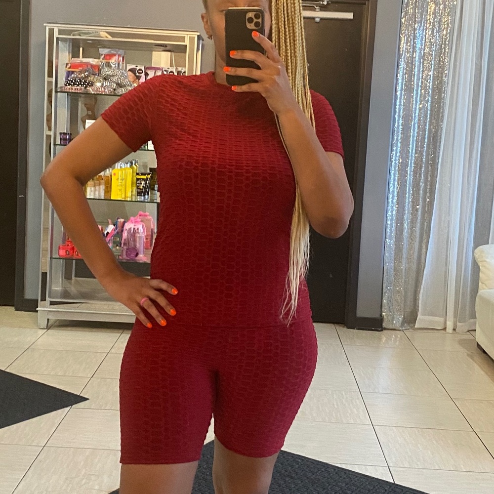 2 piece short set
